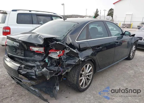 2015 Audi A4 2.0T Premium z USA, uszkodzony, nr VIN WAUFFAFL5FN031754